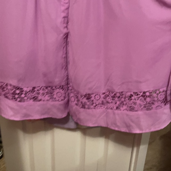 Purple long sleeve blouse 4x - Picture 2 of 3